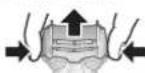 PANASONIC ESST2N - Removing the carrying holder - 1