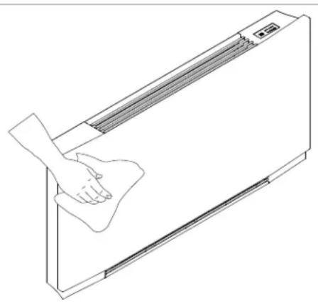 DAIKIN FWXV10AATV3 - Cleaning the outside - 1