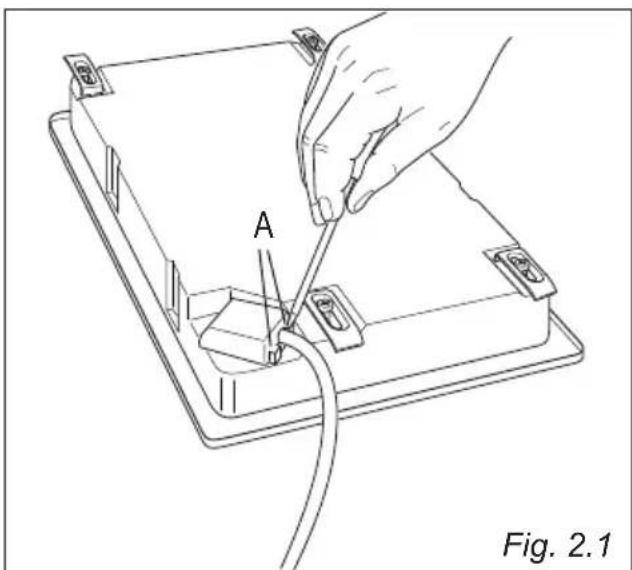 CANDY CH32XK - SECTION OF THE SUPPLY CABLE TYPE "H05RR-F" or "H05V2V2-F" (resistance to temperatures of 90^ ) - 1