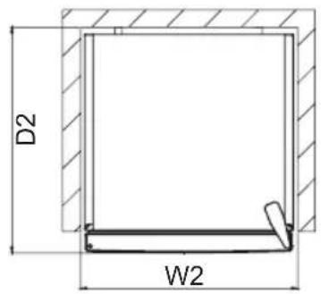 ELECTROLUX LUT6NE28U - Dimensions - 2
