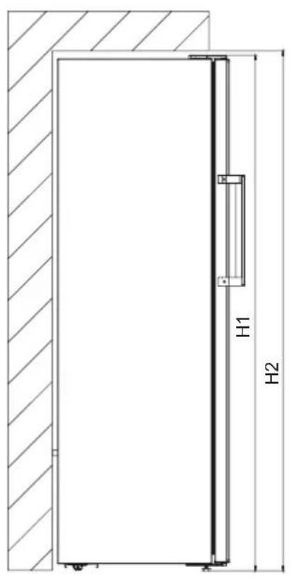 ELECTROLUX LUT6NE28U - Abmessungen - 1