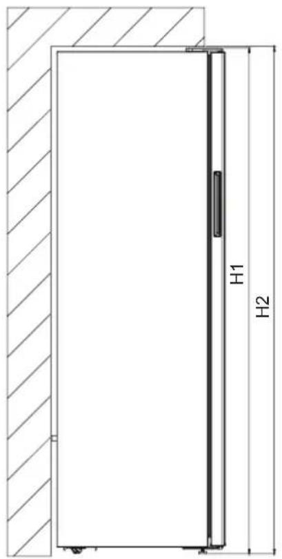 ELECTROLUX LUT6NE28U - Dimensions - 1