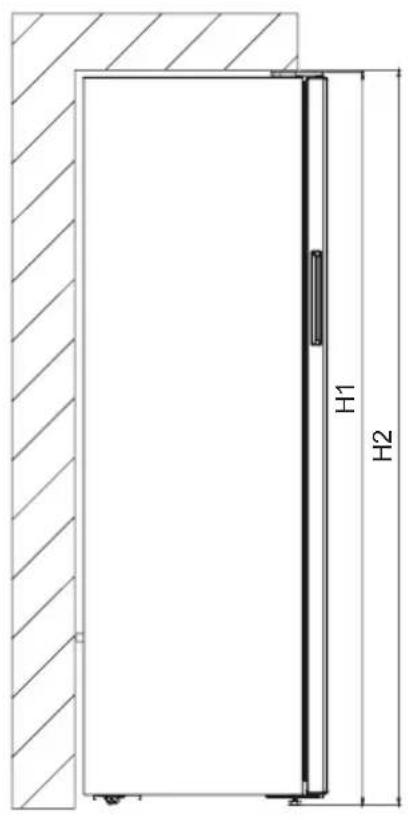ELECTROLUX LUT6NE28U - Dimensioni - 1