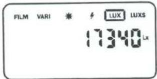 Gossen COLORMASTER 2F - Mesure de l'éclairement (uniquement COLORMASTER 3 F) - 1