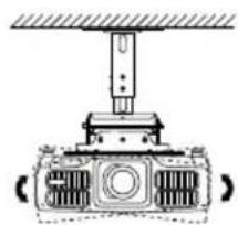 EPSON ELPMB48 - Tilting the Projected Images to the Right or Left - 2
