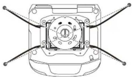 EPSON ELPMB48 - Instalacion de los cables de seguridad - 1