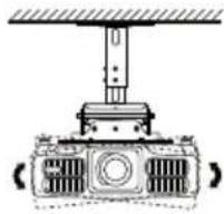 EPSON ELPMB48 - Neigen der projzierten Bilder nach rechts oder links - 2