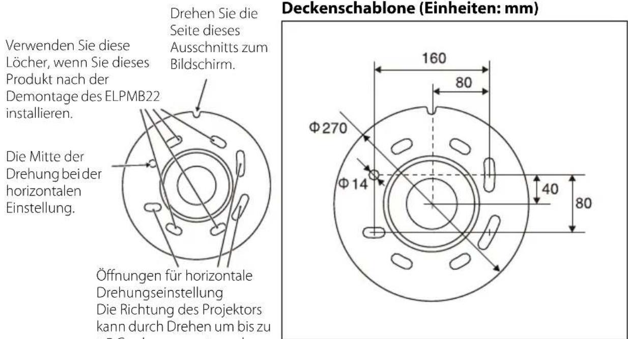 EPSON ELPMB48 - Vorgehen - 1