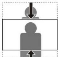 EPSON ELPMB48 - Spostamento in alto o in basso delle immagini proiettate - 1