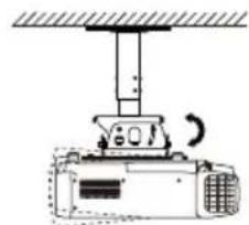 EPSON ELPMB48 - Spostamento in alto o in basso delle immagini proiettate - 2