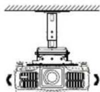 EPSON ELPMB48 - Inclinar as imagens projetadas para a direita ou para a esquerda - 2
