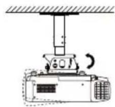EPSON ELPMB48 - 將投影的影像向上或向下移動 - 2