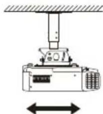 EPSON ELPMB48 - Adjusting the Size of the Projected Images - 2