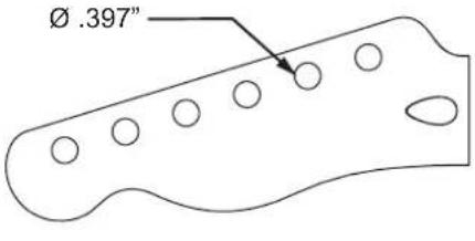 FENDER Player Telecaster LeftHanded - ADDITIONAL SPECIFICATION DETAIL - 4