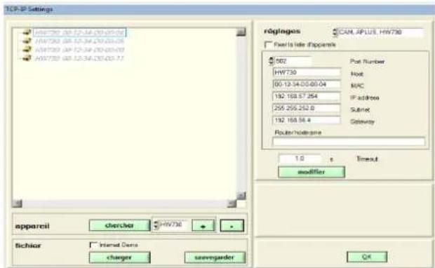 Camille Bauer KINAX HW730ModbusTCP - Appareils en dehors du réseau local - 1