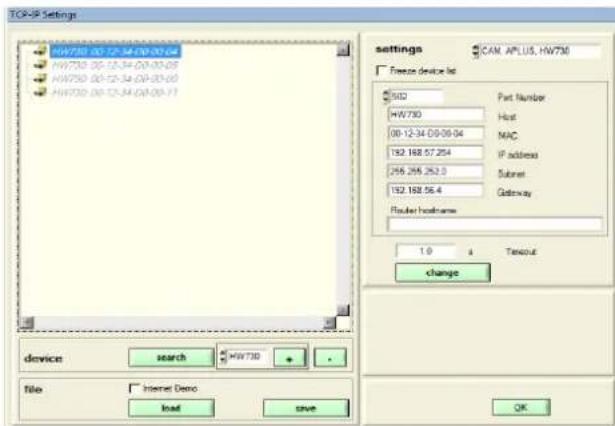 Camille Bauer KINAX HW730ModbusTCP - Devices in the local network - 1