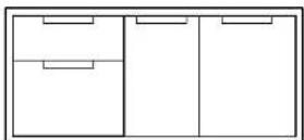 DCS RF15IR3 - REFROIDISSEURS SOUS COMPTOIR - 1