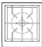 DCS RF15IR3 - 3GDSBE1-302 Plaque chauffante/bruleur laterale - 2