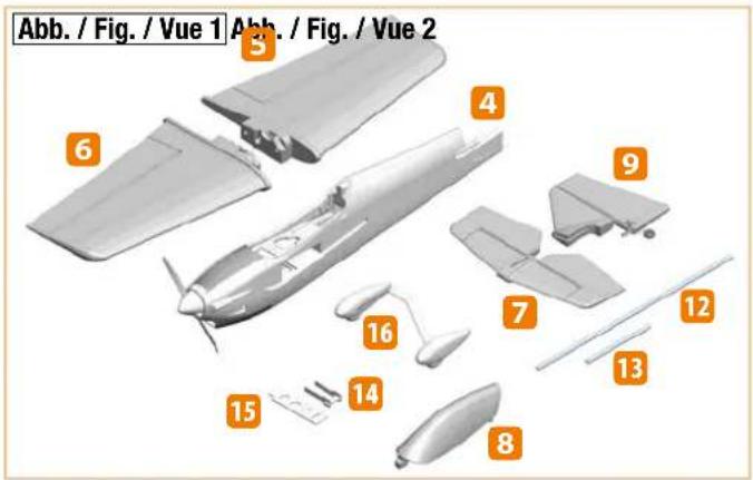 MULTIPLEX AcroMaster Pro - Abbildungen · Illustrations · Ilustrazioni · Ilustraciones - 1