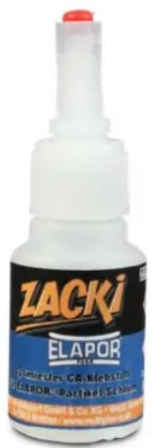 MULTIPLEX AcroMaster Pro - Utilisation de la colle Zacki ELAPOR® - 1