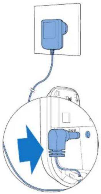PHILIPS M475 - Branchez chaque extrémité de l'adaptateur d'alimentation à (pour la version multicombinée uniquement) : - 1