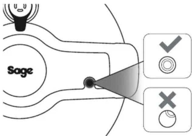 SAGE the Fast Slow Pro SPR700 - CIERRE DE LA TAPA - 2