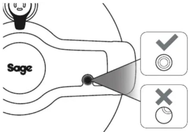 SAGE the Fast Slow Pro SPR700 - SCHLIEBEN DES DECKELS - 2