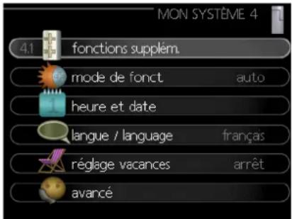 MITSUBISHI PT500 - Sous-menus - 1