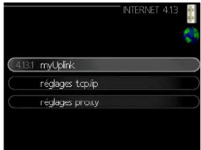 MITSUBISHI PT500 - Menu 4.1.3 - Internet - 1