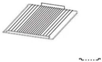 WHIRLPOOL OMR559RR0X - ROOSTER DRUIPLAAT \* BAKPLAAT \* SCHUIFRAILS \* - 1