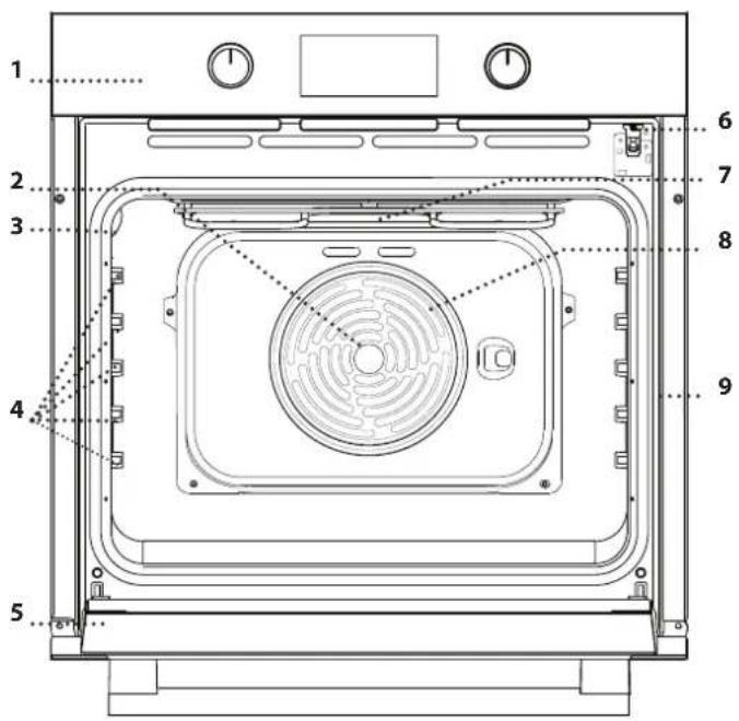WHIRLPOOL OMR559RR0X - DESCRIPTION DU PRODUIT - 1