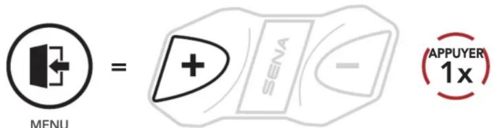 Sena CAVALRY LITE - Utilisation du téléphone MOBILE - 1