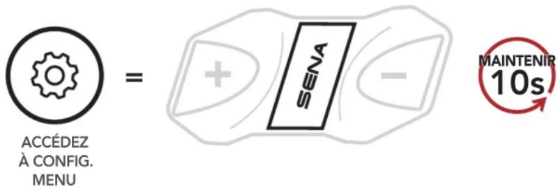 Sena CAVALRY LITE - Téléphones mobiles supplémentaires, GPS, lecteur MP3 ou adaptateur de radio bidirectionnelle sena SR10 - 1