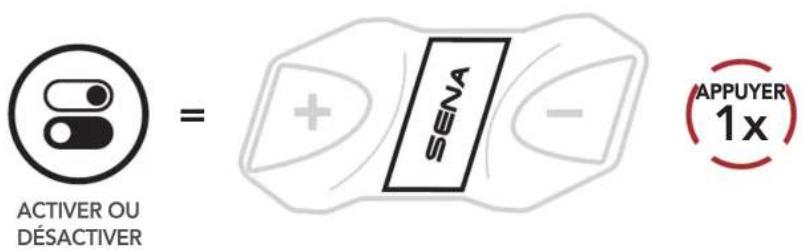 Sena CAVALRY LITE - Utilisation de la RADIO FM - 5