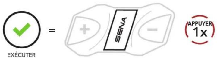 Sena CAVALRY LITE - Utilisation du téléphone MOBILE - 5
