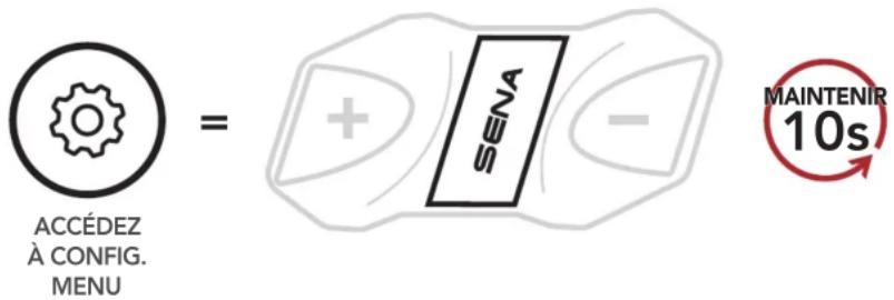Sena CAVALRY LITE - Configuration de l'intercom - 1