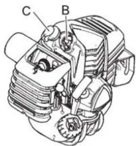 Shindaiwa T303TS - Verifica della lama - 3