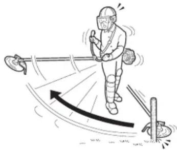 Shindaiwa T303TS - Rückschlag - 2