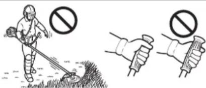 Shindaiwa T303TS - Transport of the product - 1