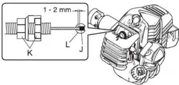 Shindaiwa T303TS - U-handle version U-handle assembly - 3