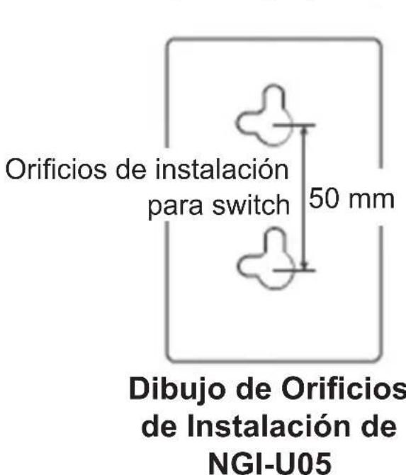 Tripp Lite NGIU08 - Máscara para Instalación en Pared (NGI-U05 Solamente) - 1