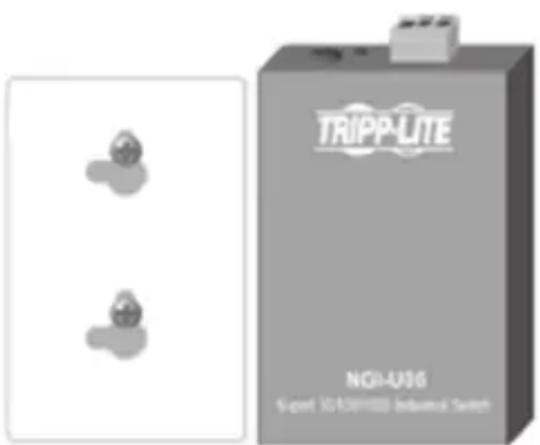 Tripp Lite NGIU08 - DIN Mounting/Dismounting Instructions - 1