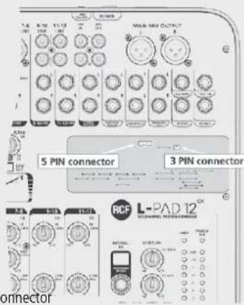 RCF LPAD 12CX - RCF MIXING CONSOLES PLAYER CARD - 3