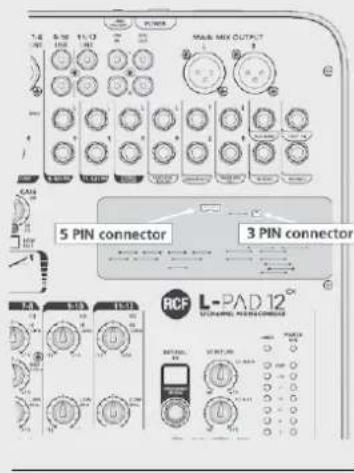 RCF LPAD 12CX - TARJETAS RCF mixing consoles OPCIONALES Instalación y uso - 3