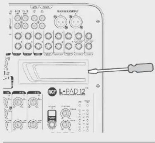 RCF LPAD 12CX - TARJETAS RCF mixing consoles OPCIONALES Instalación y uso - 1