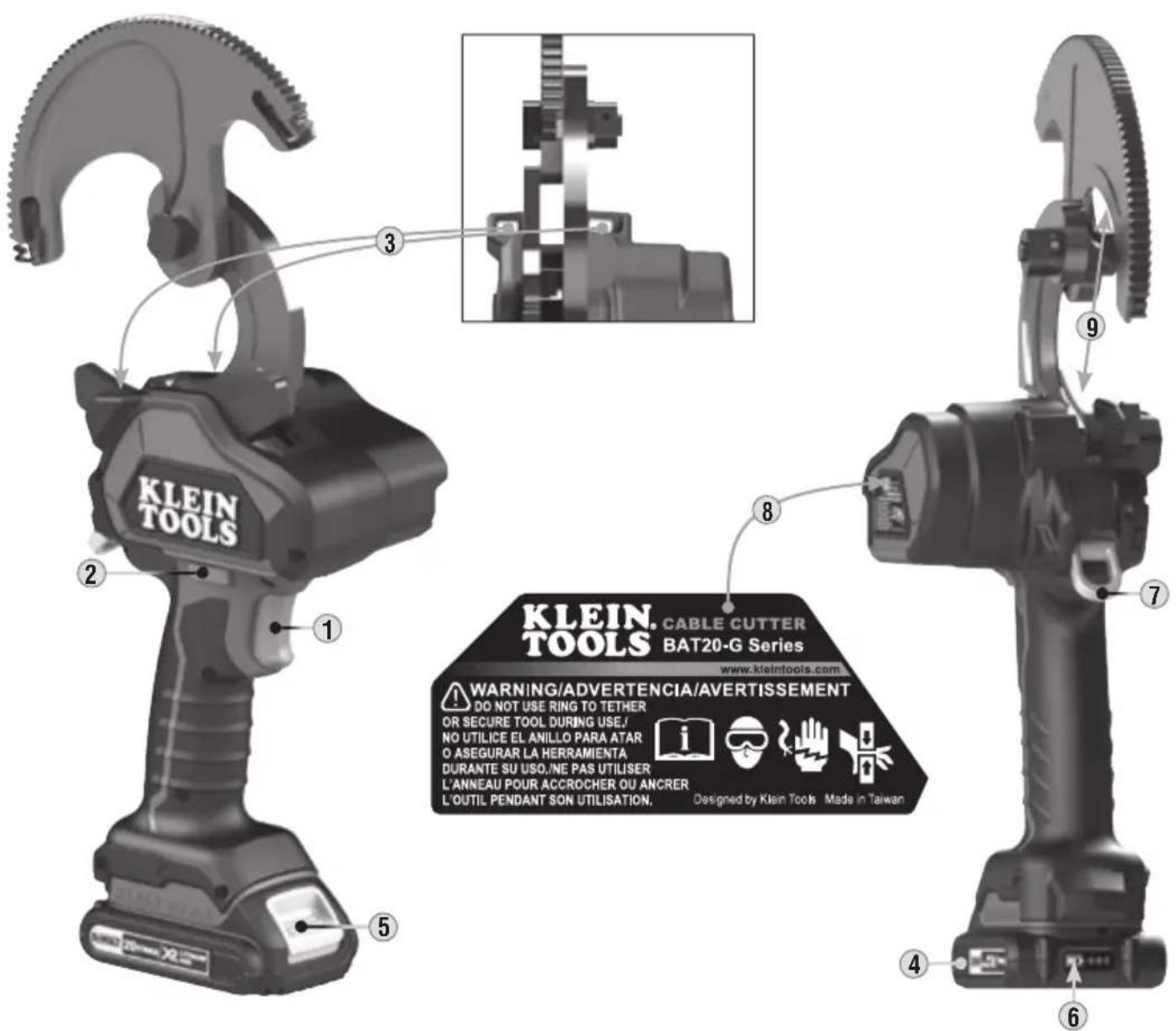 Klein Tools BAT20G2 - ESPECIFICACIONES GENERALES - 1