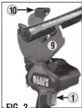 Klein Tools BAT20G1 - CUTTING CABLE (FIG. 2): - 2