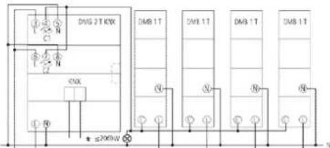 THEBEN DMB 1 T KNX - Raccordement électrique - 4