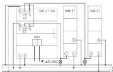 THEBEN DMB 1 T KNX - Raccordement électrique - 3