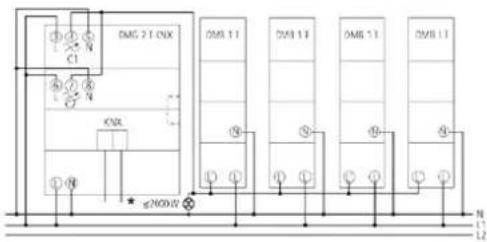 THEBEN DMB 1 T KNX - Raccordement électrique - 3